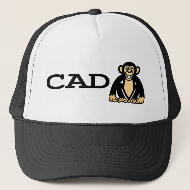 Boné macaco 2 do cad (Frente)