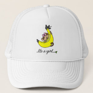 Boné Macaco é t-shirt e presentes de uma menina