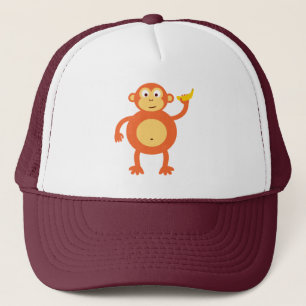 Boné Macaco Laranja