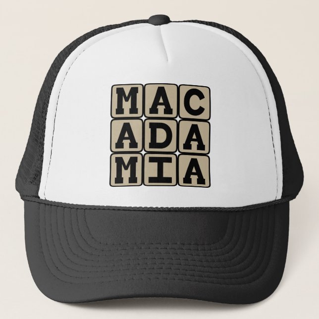 Boné Macadâmia, Noz Havaiana (Frente)