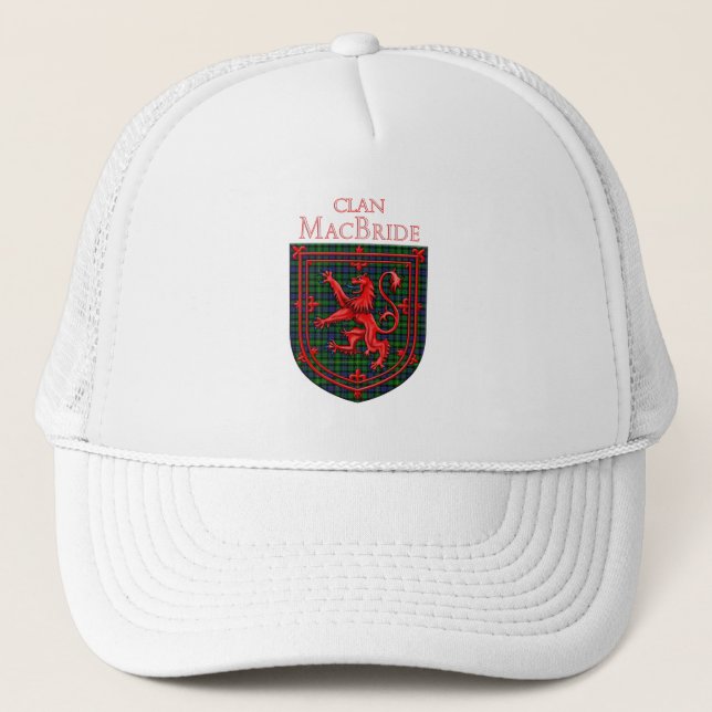 Boné MacBride Tartan - Xadrez escocesa - Lion Rampant (Frente)