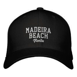 Boné Madeira Beach Florida Embroidered Baseball Hat