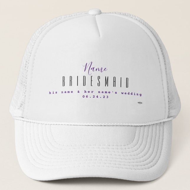 Boné Madrinha chapéu personalizado HAMbyWG (Frente)