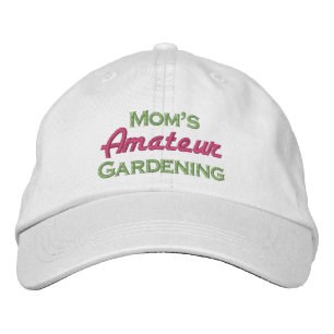 Boné Mãe Amateur Gardening Embroborado com Baseball Hat