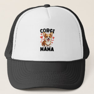 Boné Mãe Corgi - Mama Corgi Fofa