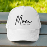 Boné Mãe Desde 20XX Moderno - Simples Chic<br><div class="desc">Esta design simples e moderna é composta por tipografia sã-serif.</div>