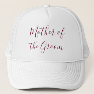 Boné Mãe do noivo adorável