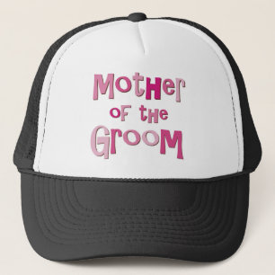 Boné Mãe do rosa Brown do noivo