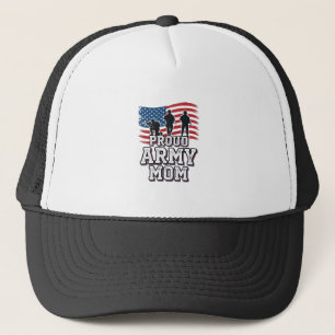 Boné Mãe Orgulhosa do Exército Camisa Militar Patriótic