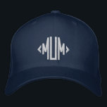 Boné Mãe Personalizada com Tipografia Moderna Simples<br><div class="desc">Mãe Simples Tipografia Moderna Personalizada Boné Bordered Baseball apresenta o simples texto bordado moderno "Mãe". Perfeito como presente para Mãe para Dia de as mães,  Natal,  aniversário e muito mais. Criado pelo Evco Studio www.zazzle.com/store/evcostudio</div>