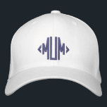 Boné Mãe Personalizada com Tipografia Moderna Simples<br><div class="desc">Mãe Simples Tipografia Moderna Personalizada Boné Bordered Baseball apresenta o simples texto bordado moderno "Mãe". Perfeito como presente para Mãe para Dia de as mães,  Natal,  aniversário e muito mais. Criado pelo Evco Studio www.zazzle.com/store/evcostudio</div>