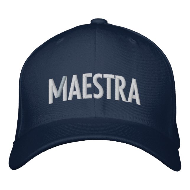 Boné Maestra Hat (Frente)