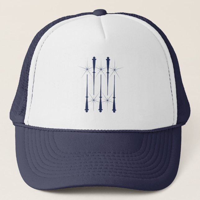 Boné Magic Wands (Blue) Trucker Hat (12 cores) (Frente)