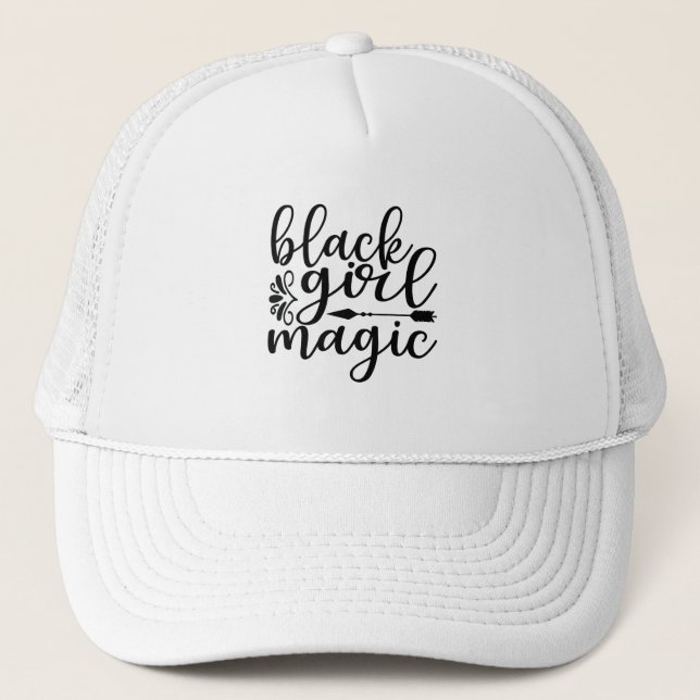 Boné Mágica Menina Negra (Frente)