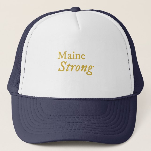 Boné Maine Strong (Frente)