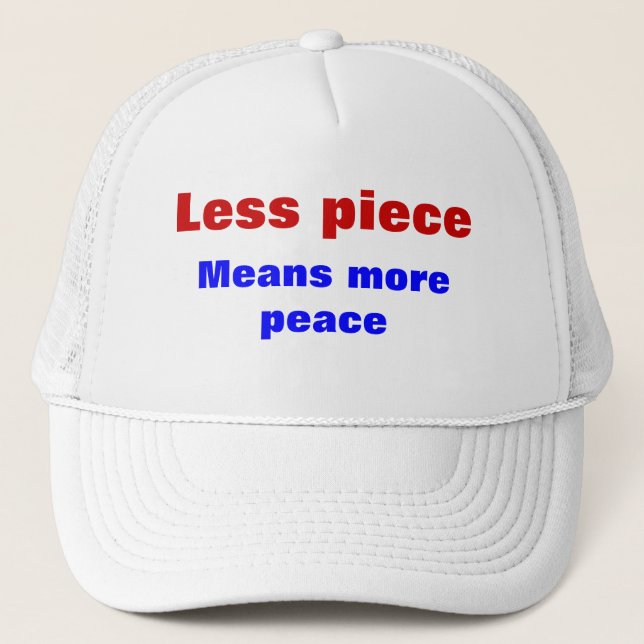 Boné Mais chapéus para caminhoneiros de paz (Frente)