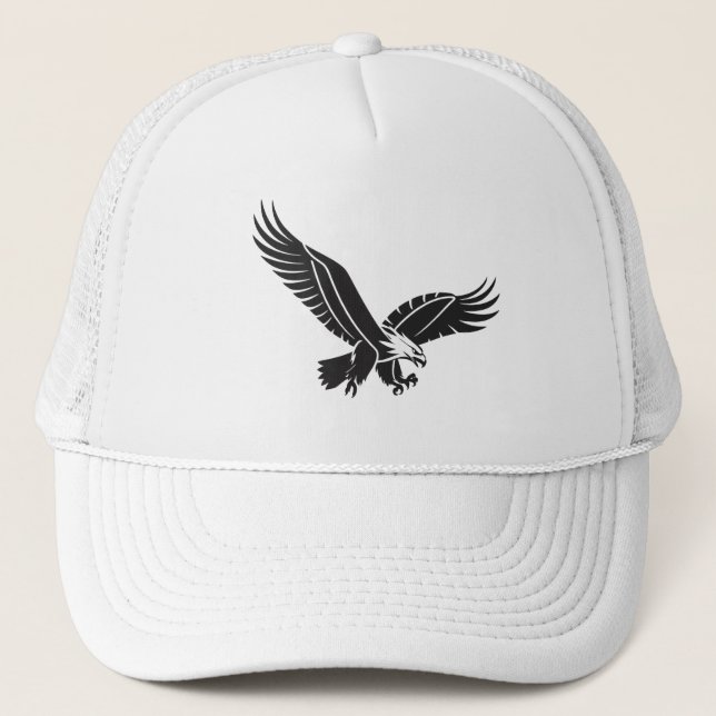 Boné Majestic Eagle Snapback Trucker (Frente)