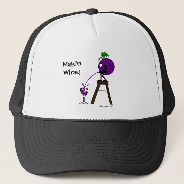 Boné Makin Wine - Hat (Frente)