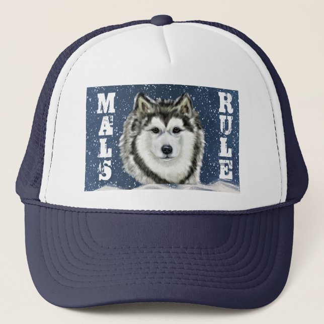 Boné Malamute do Alasca     (Frente)