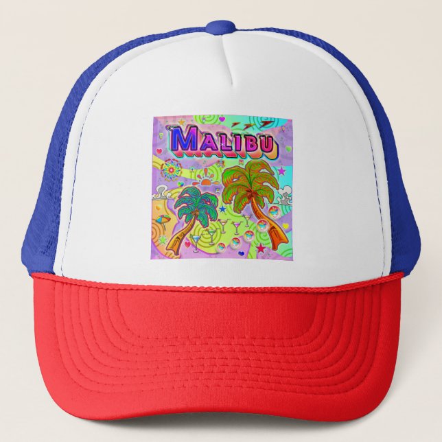 Boné Malibu Férias Target Hat (Frente)