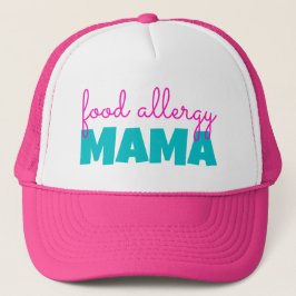 Boné Mama da alergia de comida - chapéu do camionista
