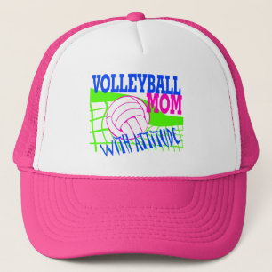 Boné Mamã do voleibol com atitude