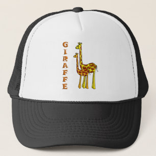 Boné Mamã e bebê do girafa