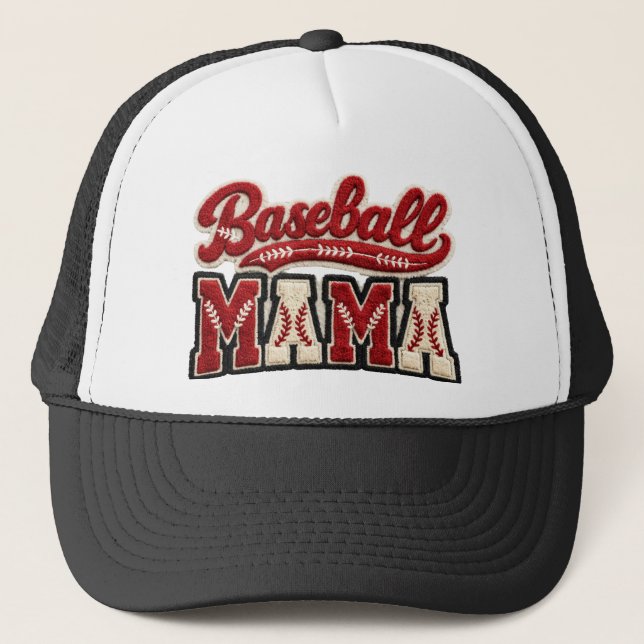 Boné Mamãe do Beisebol (Frente)