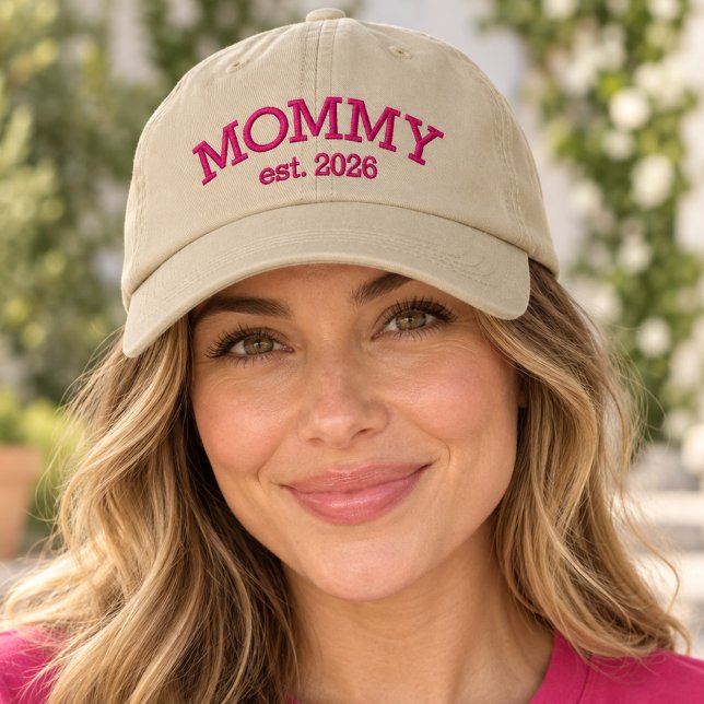 Boné MAMÃE Personalizada Ano de Fundação (Criador carregado)
