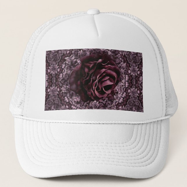 Boné Mandala de Rosa  (Frente)