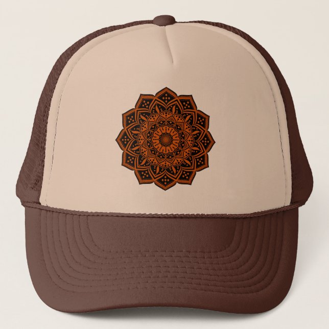 Boné Mandala Trucker Hat (Frente)