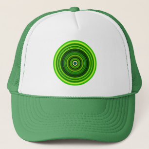 Boné Mandala Verde Geomagnética - 64555