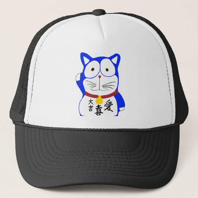 Boné Maneki Neko - gato afortunado japonês (Frente)