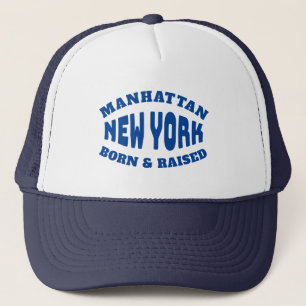 Boné Manhattan New York Nascer e Raised