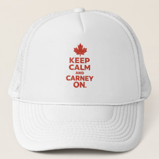 Boné Mantenha a Calma e Continue com Carney em Camiseta