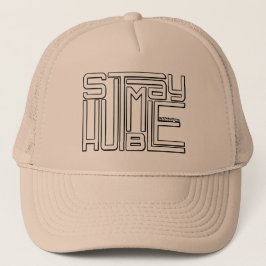 Boné MANTENHA-SE motivacional e inspiracional HUMBLE