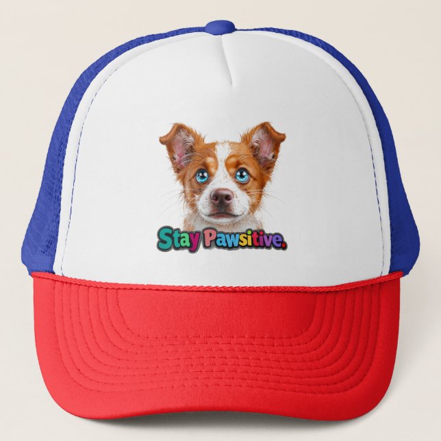 Boné Mantenha uma edição pesada do cão (Frente)