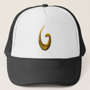 Boné Maori Fish Hood - Dourado