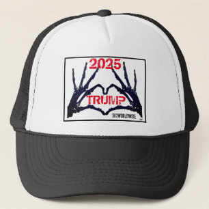 Boné Mãos do crânio "TRUMP 2025" T