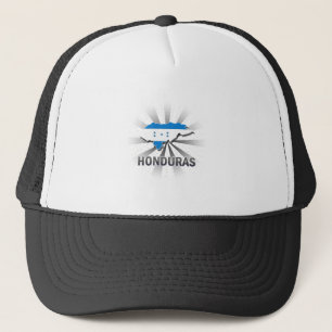 Boné Mapa 2,0 da bandeira de Honduras