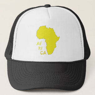 Boné Mapa Africano Amarelo Funky