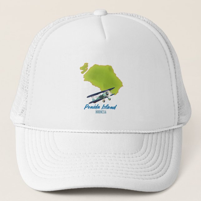 Boné Mapa da ilha Penida (Frente)