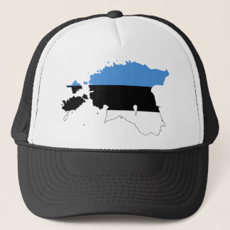 Boné Mapa de Sinalizador da Estônia EE