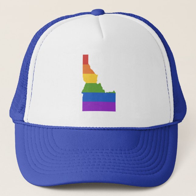 Boné Mapa gay dos EUA | Estado de Idaho (Frente)