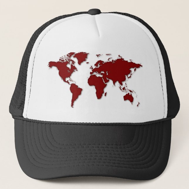 Boné Mapa Mundial (Frente)