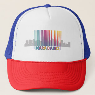 Boné Maracaibo City Barcode Art Latin Pride