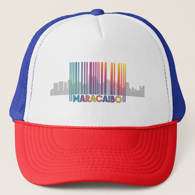 Boné Maracaibo City Barcode Art Latin Pride (Frente)