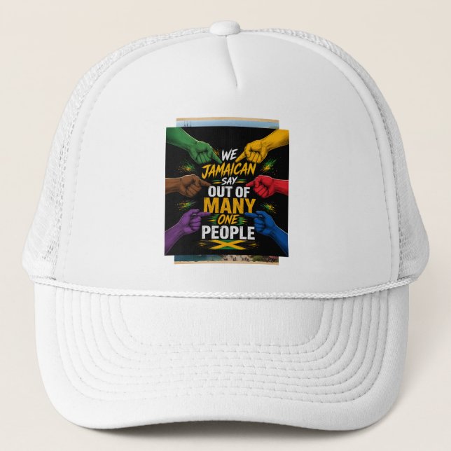 Boné marca de luxo jamaicana (Frente)