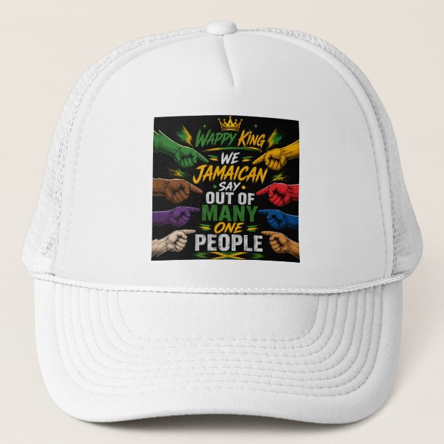 Boné Marca de luxo jamaicana (Frente)