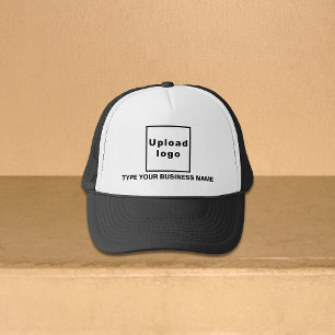 Boné Marca Negra de Negócios no Trucker Hat